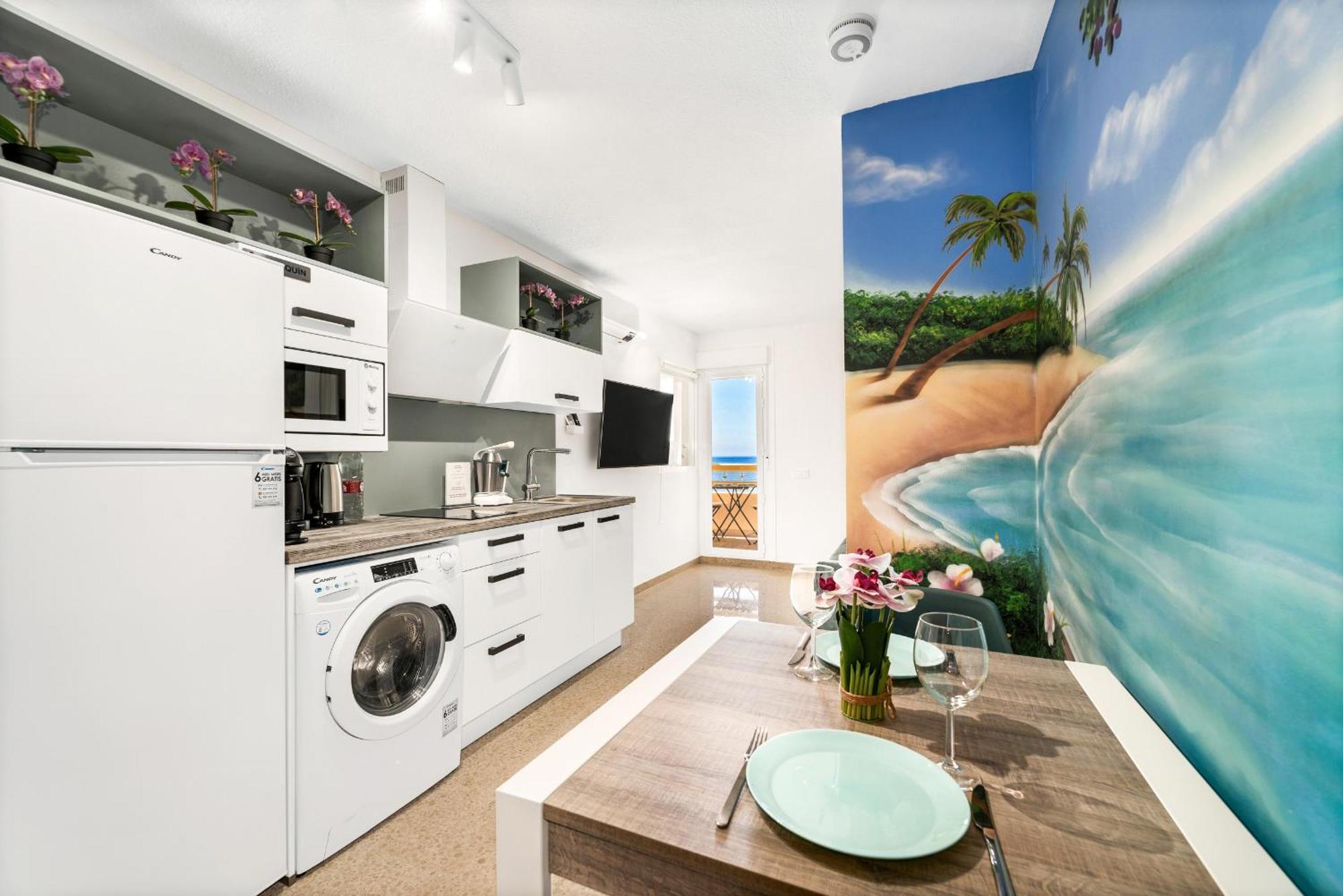 The First Line Of The Sea Apartment Marbella Bagian luar foto